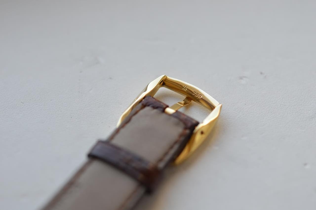 Omega Louis Brandt Automatic 18 K Yellow Gold Full Set NOS