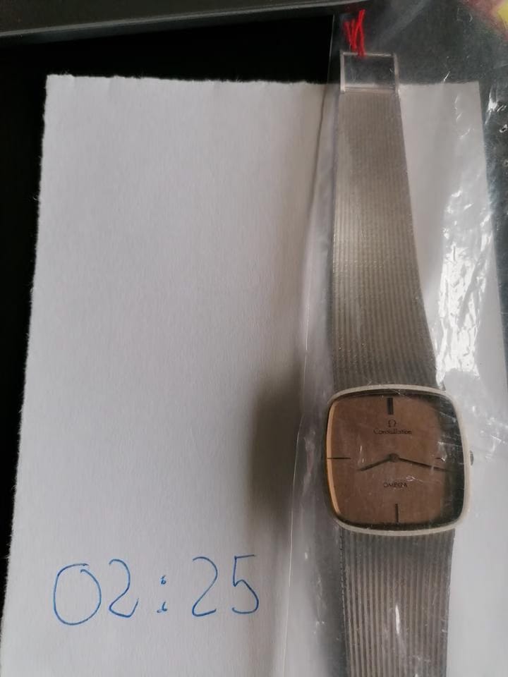 Omega Constellationwhitegold new old stock