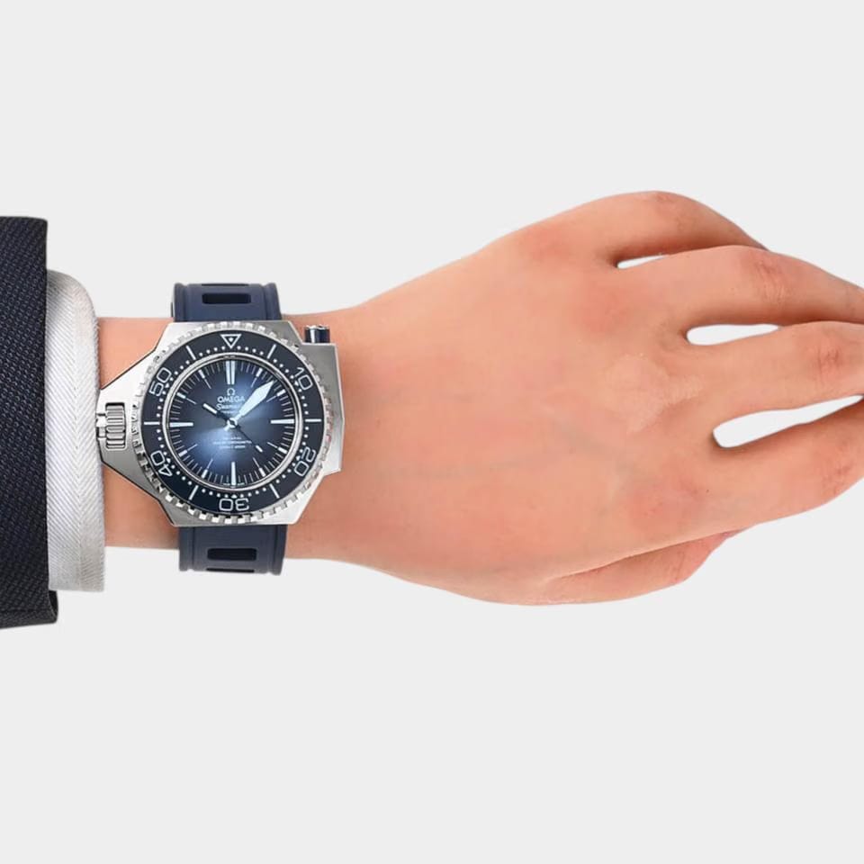 Omega Seamaster Plo Prof Steel / 45.0×55.0 mm / Box&Papers / 227.32.55.21.03.001