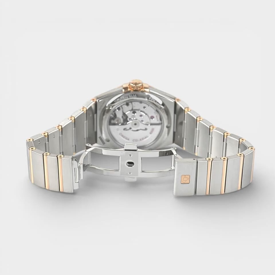Omega Constellation Men Steel&Red gold / 38 mm / Box&Papers / 123.25.38.21.52.001