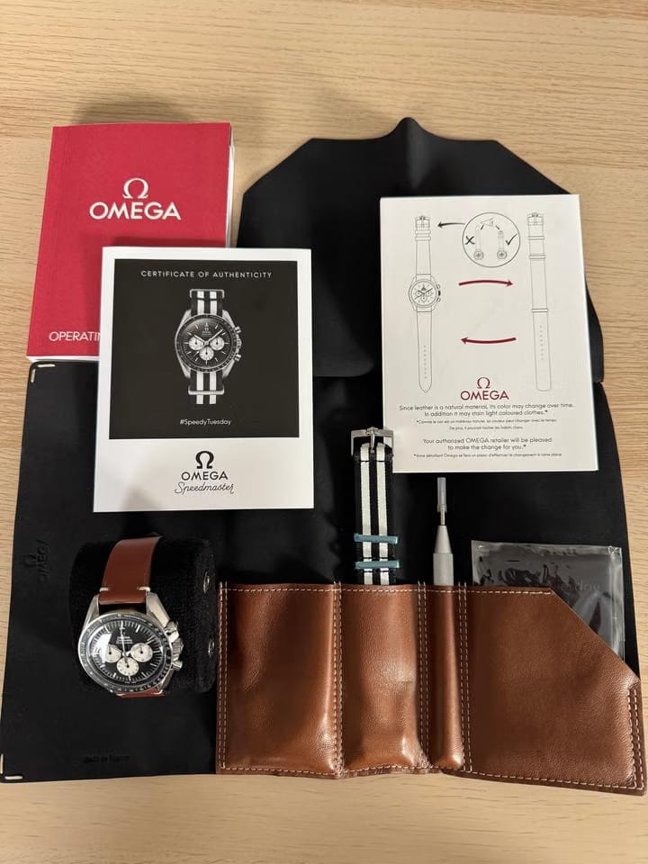 Omega Speedmaster Professional Moonwatch Speedy Tuesday Speedmaster Tribute to Alaska Project 3 - NEW - NOS