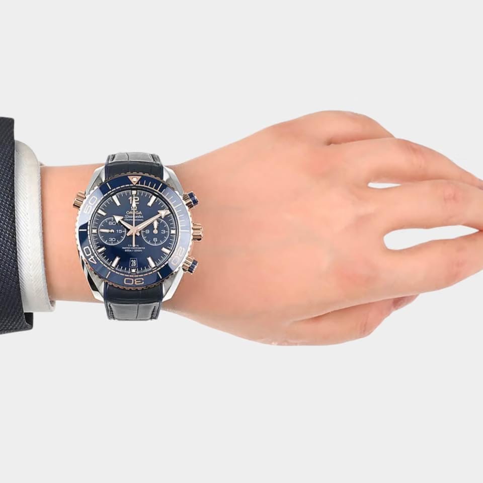 Omega Seamaster Planet Ocean Chronograph Steel&Sedna gold / 45.5 mm / 215.23.46.51.03.001
