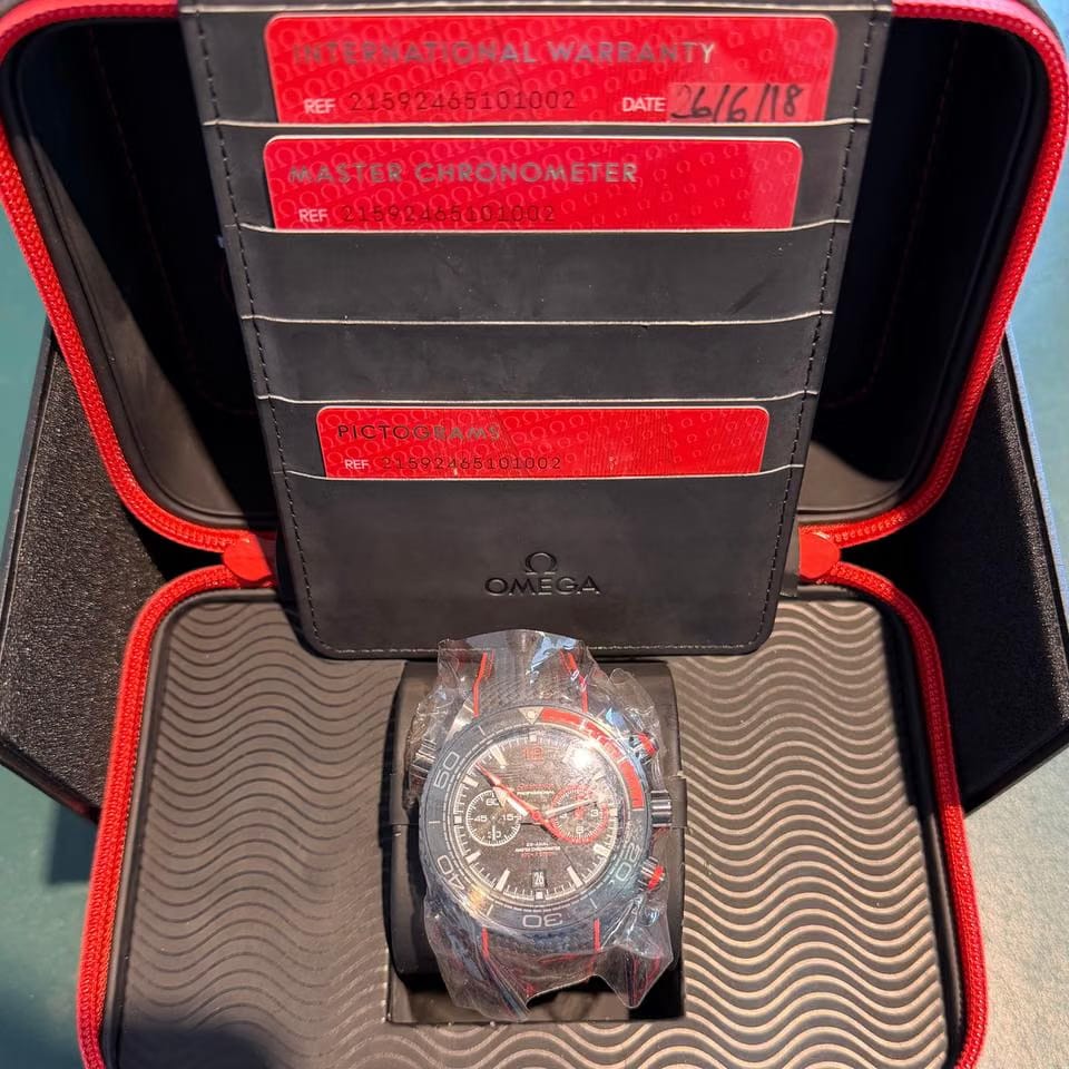 Omega Seamaster Planet Ocean Chronograph Volvo Race - UNWORN - STICKERS - 73 PIECES LIMITED EDITION - FULLSET