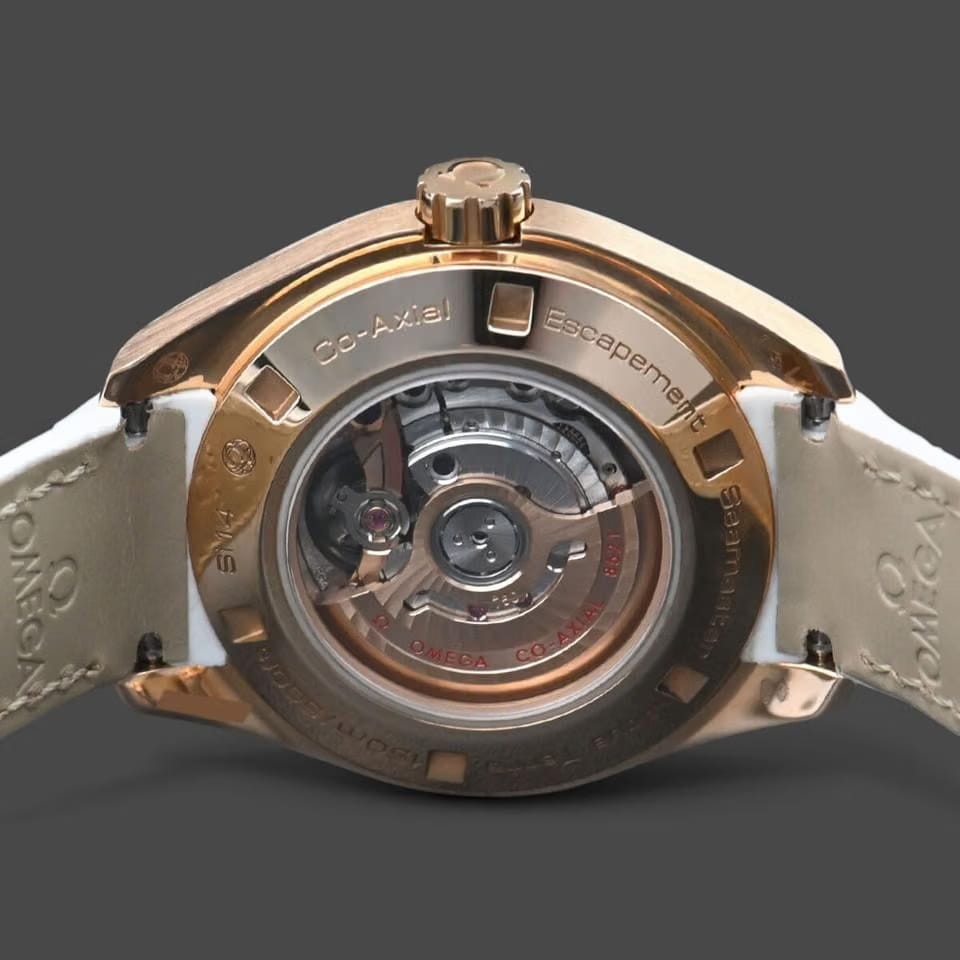 Omega Seamaster Aqua Terra Diamonds / Red gold / 34 mm / 231.58.34.20.55.002