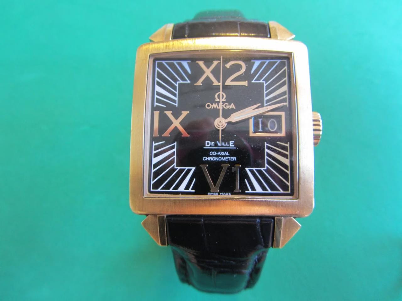 Omega De Ville X2 Big Omega De Ville X2 Co-Axial gold collectible