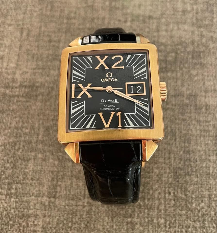 Omega De Ville X2 Big Omega De Ville X2 Co-Axial gold collectible