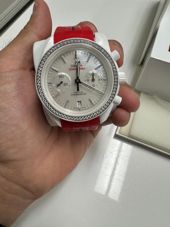 Omega Speedmaster Moonwatch Co-axial Chronograph US Seller