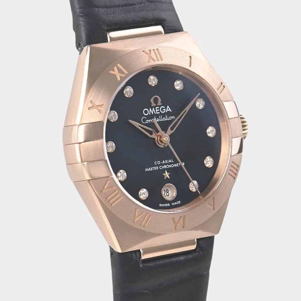 Omega Constellation Rose gold / 29 mm / Box&Papers / 131.53.29.20.53.002