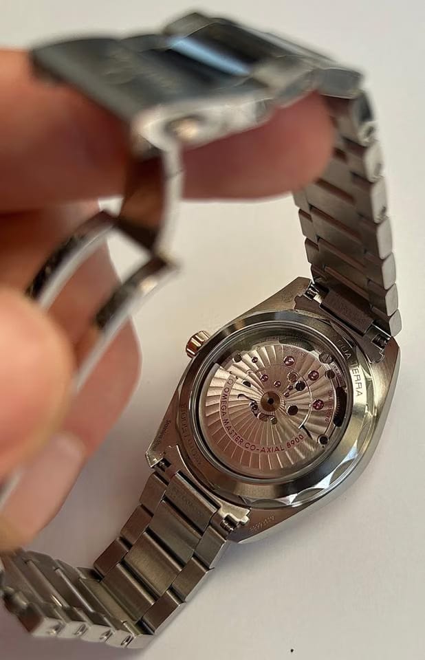 Omega Seamaster Aqua Terra Hibátlan gyűjtői állapot. Rozsdamentes acél szíjjal.