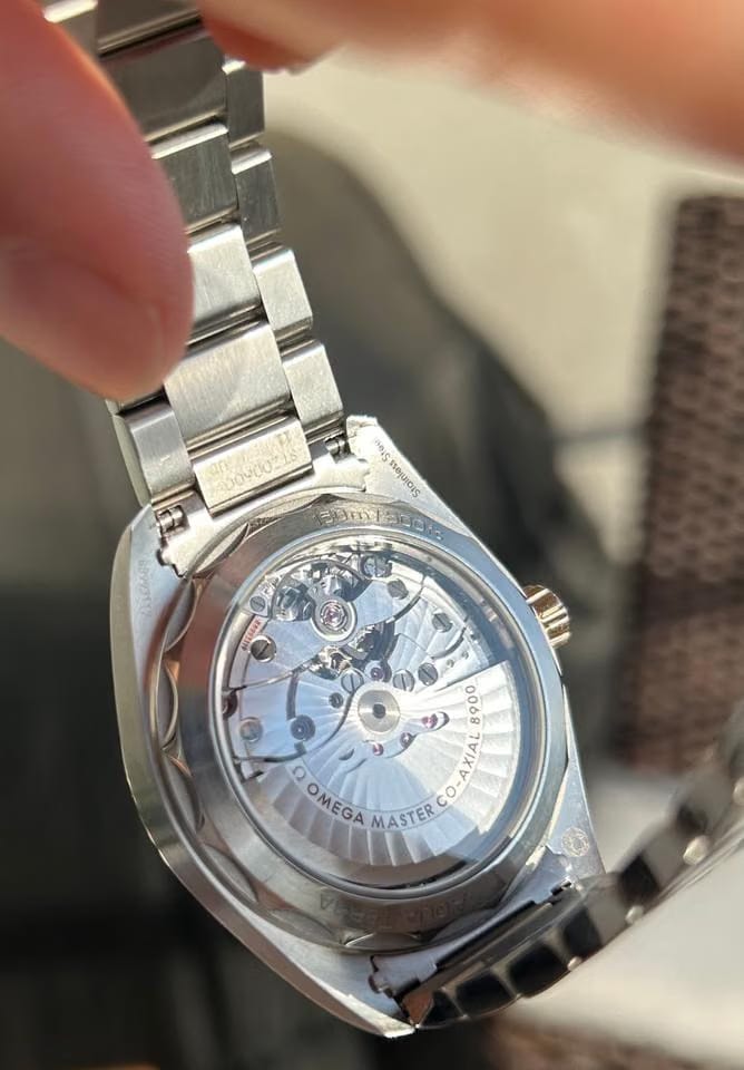 Omega Seamaster Aqua Terra Hibátlan gyűjtői állapot. Rozsdamentes acél szíjjal.