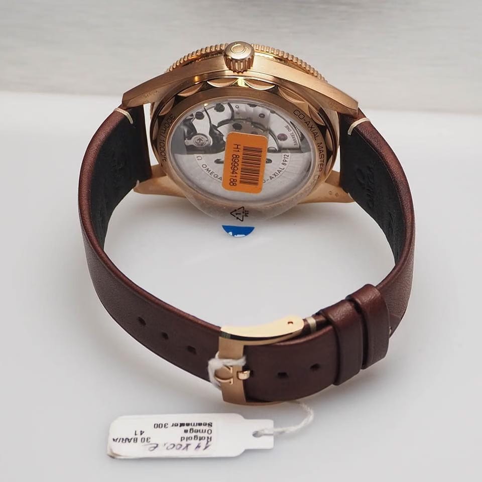 Omega Seamaster 3009 K Bronze Gold 23492412110001 Box+Papiere NEU