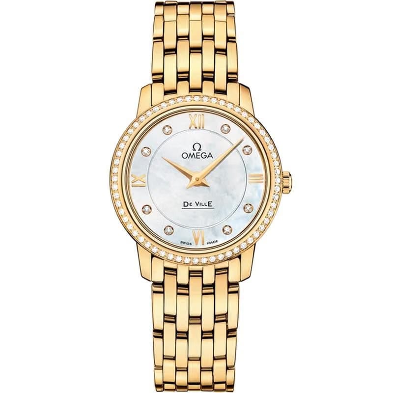 Omega De Ville Prestigequartz ladies watch 424.55.27.60.55.001