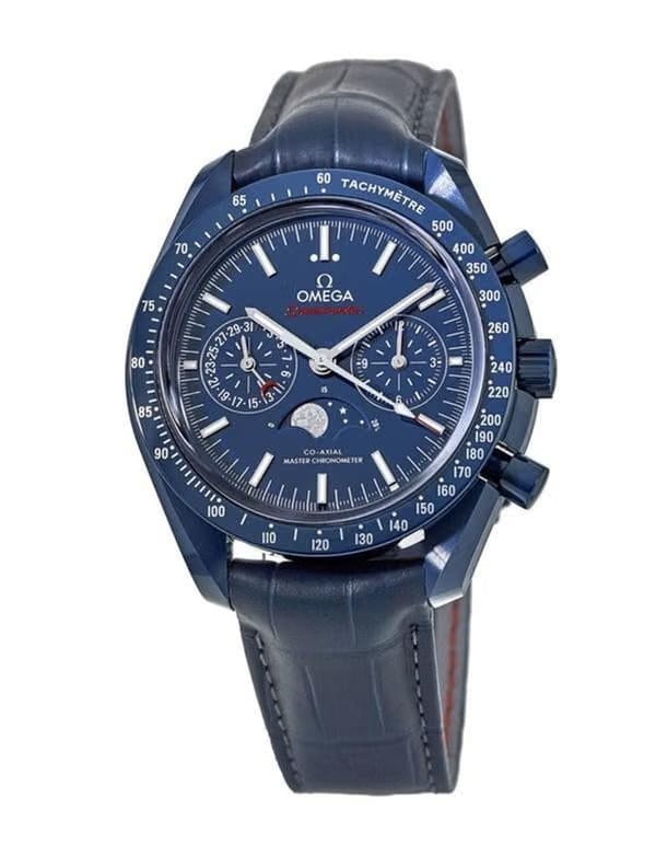 Omega Speedmaster Moonphaseblue side of the moon 44.25 mm otomatik saat 304.93.44.52.03.001