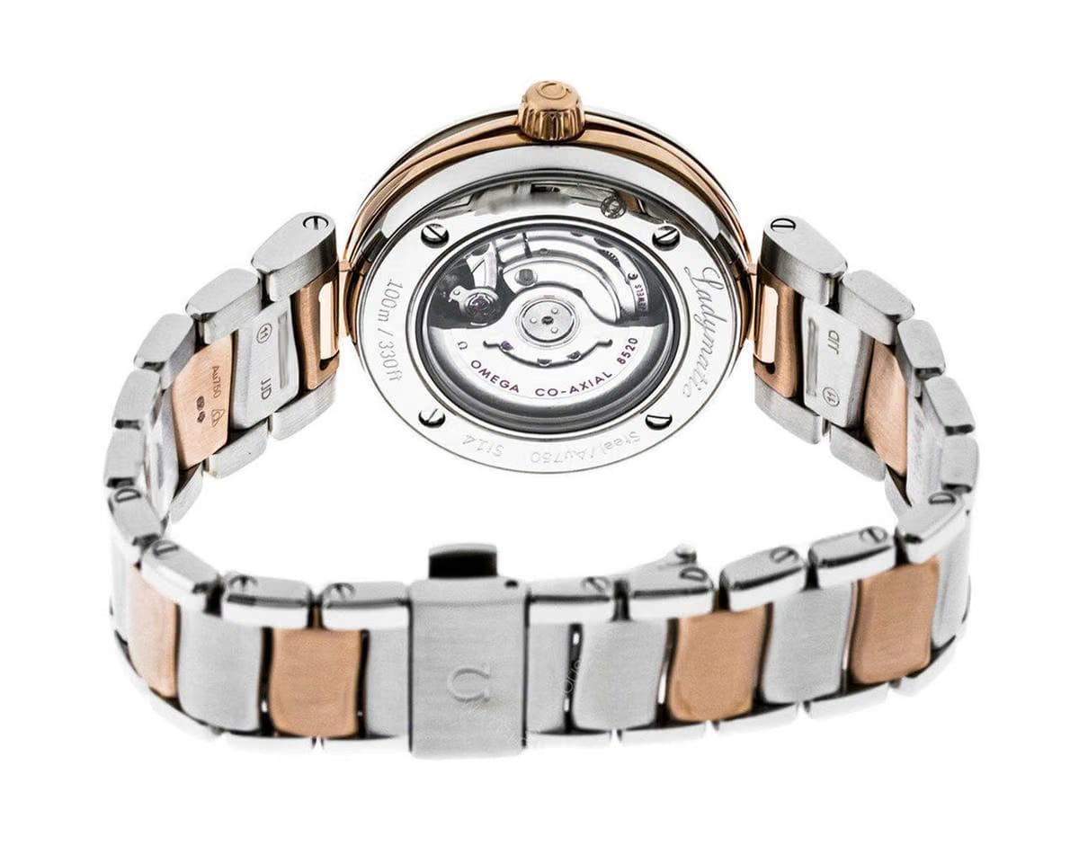 Omega De Ville Ladymatic CO-Axial Chronometer MOP dial 34mm 425.20.34.20.55.004