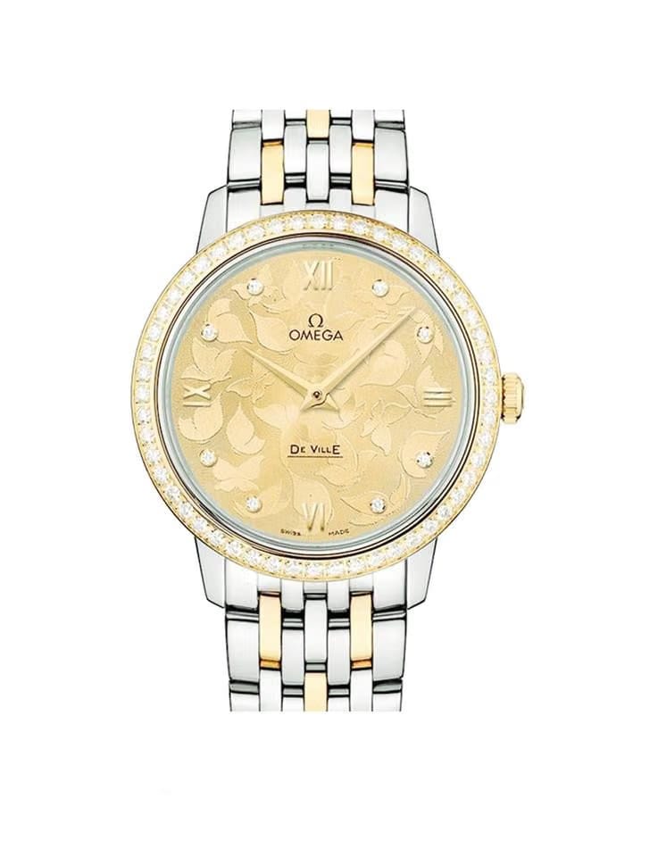 Omega De Ville Prestigebutterfly 32.7 mm quartz saat 424.25.33.60.58.001