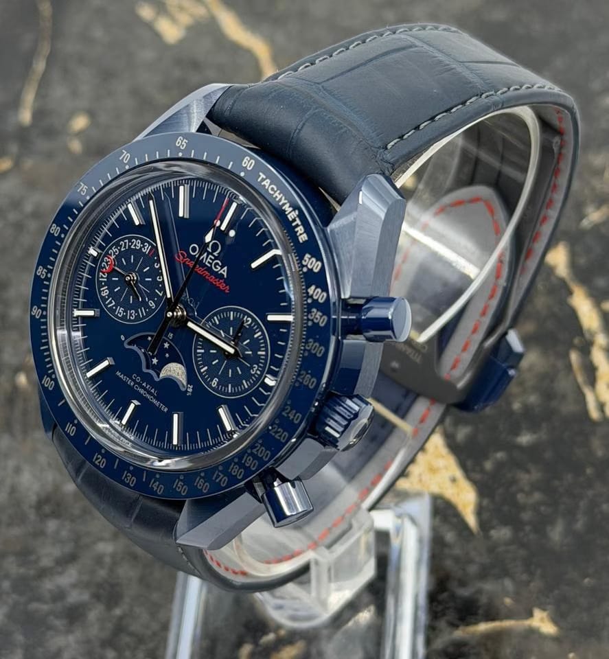 Omega Speedmaster Moonphase New 2026 - Speedmaster Moonwatch Moonphase Blue Side of the Moon 44mm Blue Ceramic