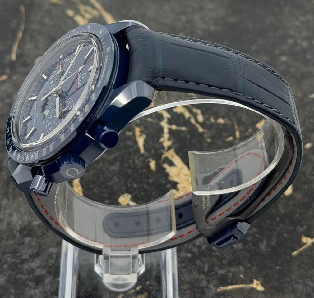 Omega Speedmaster Moonphase New 2026 - Speedmaster Moonwatch Moonphase Blue Side of the Moon 44mm Blue Ceramic