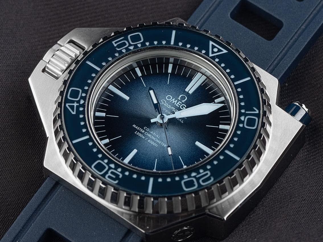 Omega Seamaster Plo Prof1200 M Ref.227.32.55.21.03.001 2025 Full Set Ungetragen Seamaster Ploprof 1200 M Summer Blue