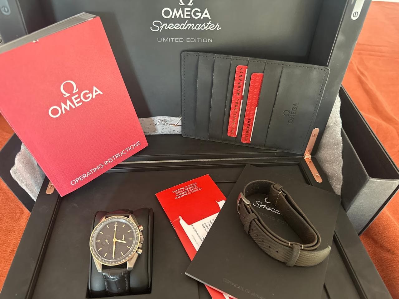 Omega Speedmaster Professional Moonwatch Apollo 11 45th Anniversary Omega speedmaster apollo 45th anniversary