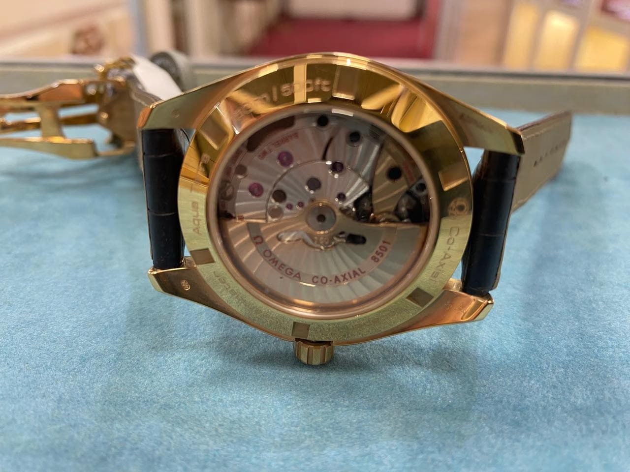 Omega Seamaster Aqua Terra Oro rosa Full set
