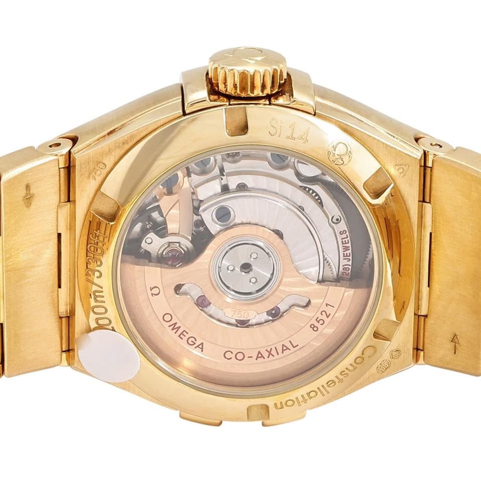 Omega Constellation Ladies123.55.27.20.05.002 Automatic Yellow Gold New