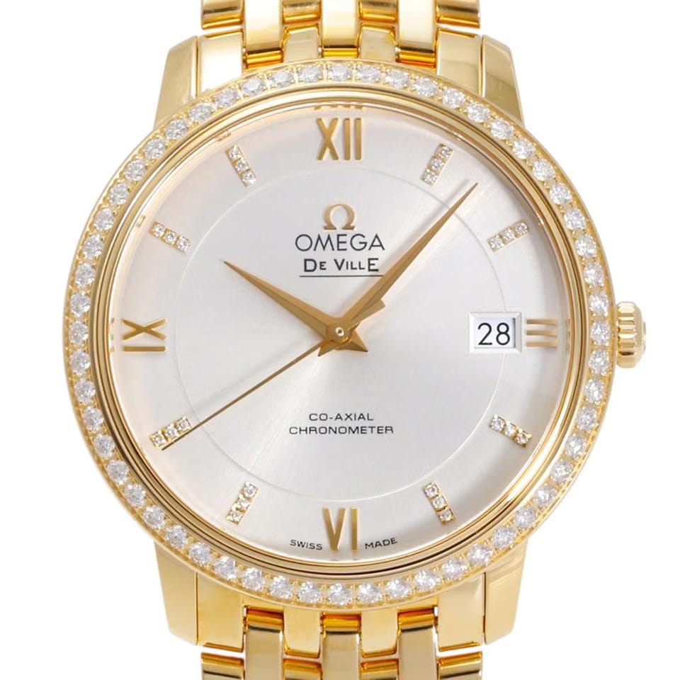 Omega De Ville Prestige424.55.37.20.52.002 Automatic Yellow Gold New