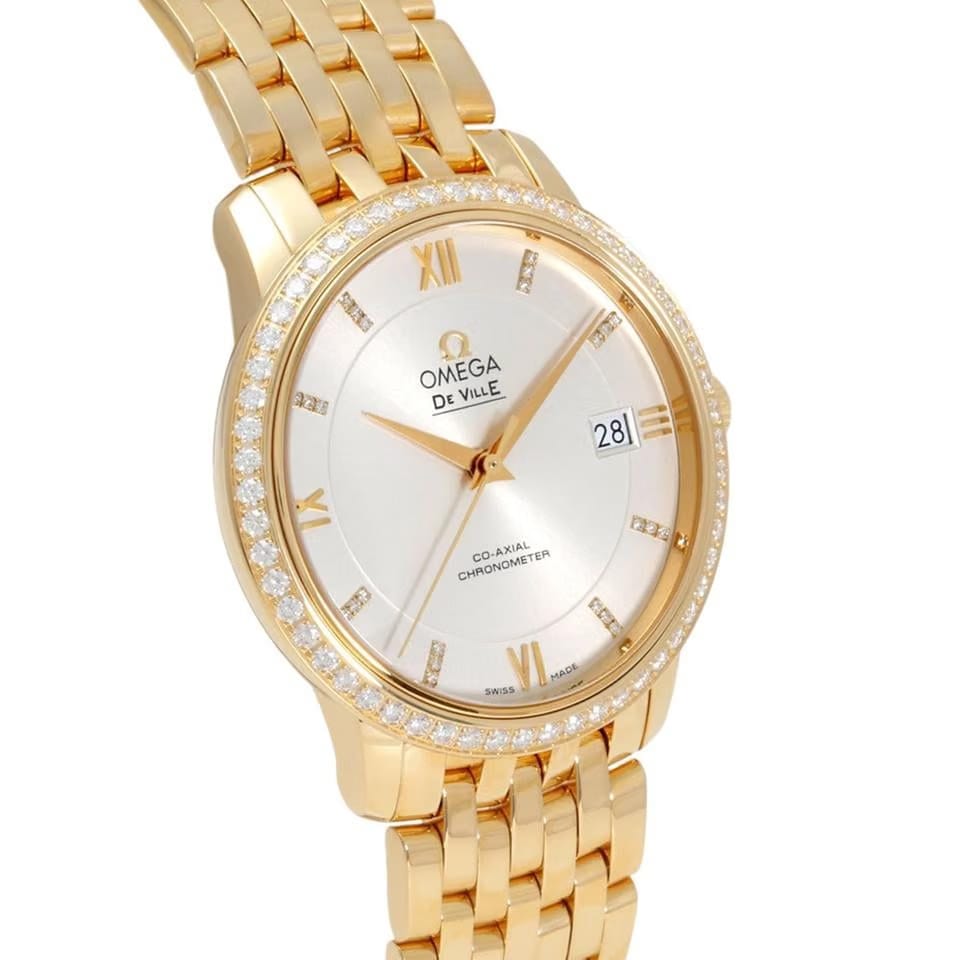 Omega De Ville Prestige424.55.37.20.52.002 Automatic Yellow Gold New