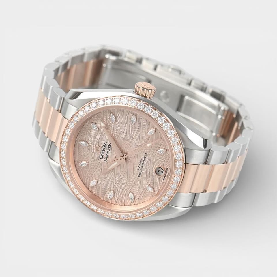 Omega Seamaster Aqua Terra Steel&Sedna gold / 34 mm / 220.25.34.20.59.001