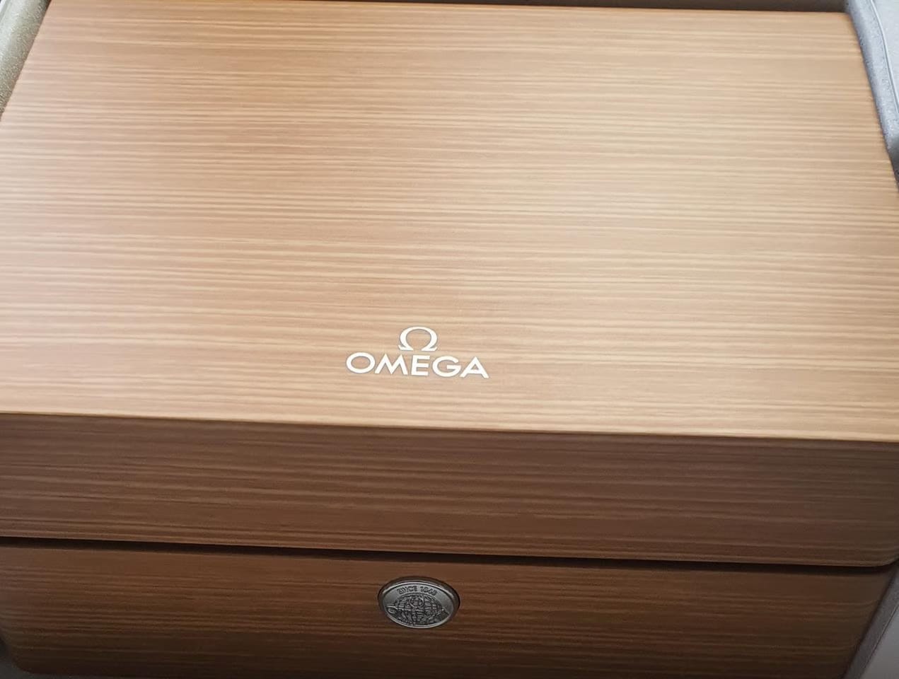 Omega Speedmaster Dark Side of the Moon (Grey Side of the Moon) (New) Purchased in Oct 2025 plus a New Wolf Watch Winder
