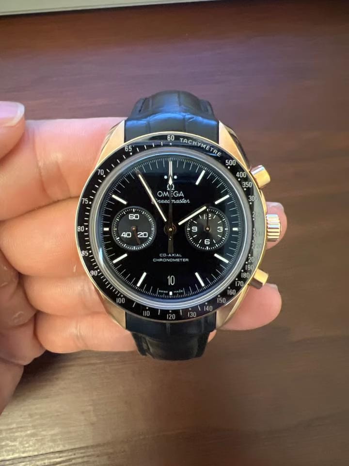 Omega Speedmaster Moonwatch Co-axial Chronograph Full set