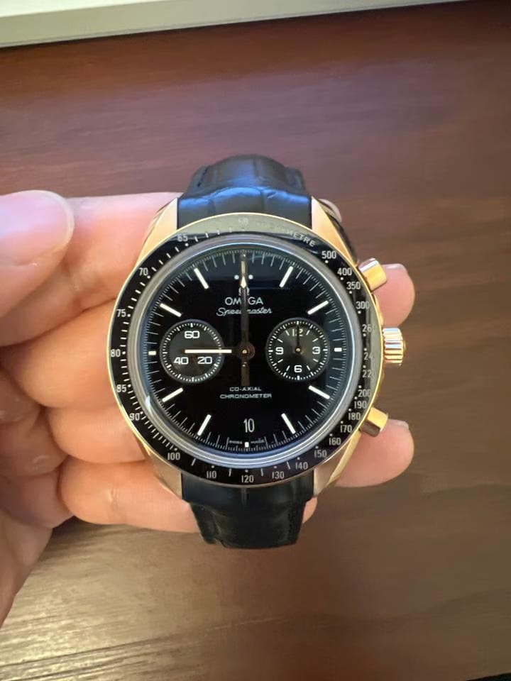Omega Speedmaster Moonwatch Co-axial Chronograph Full set