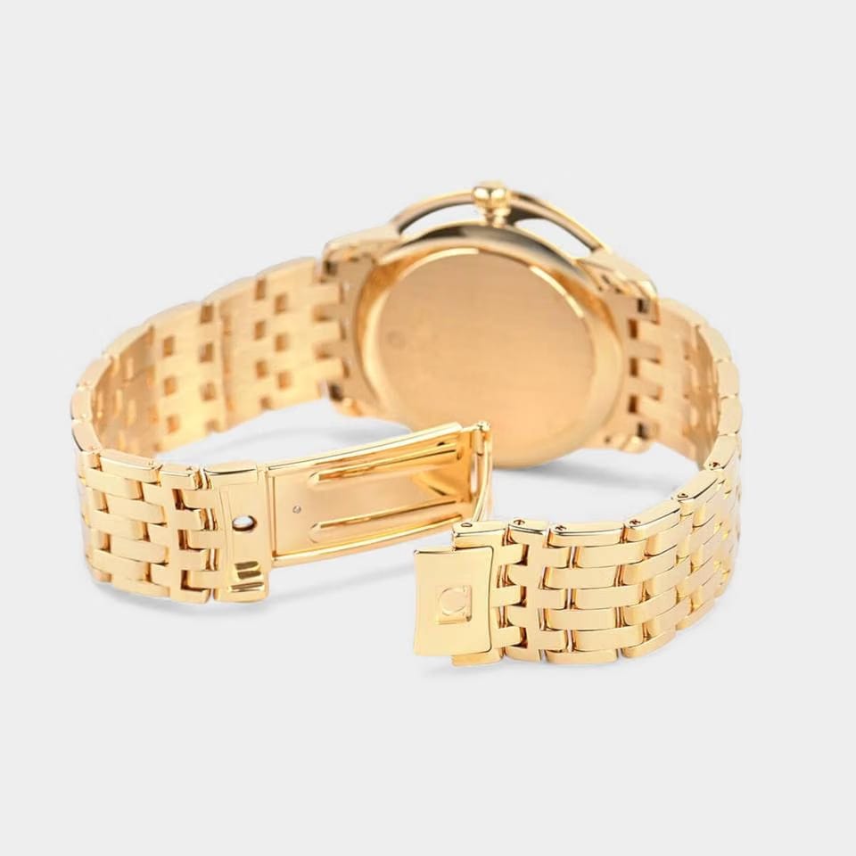 Omega De Ville Prestige Co-axial / Yellow gold / 36.8 mm / Box&Papers / 424.55.37.20.52.002