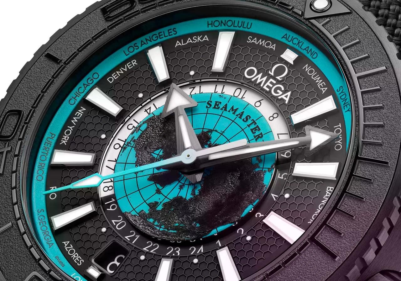 Omega Seamaster Planet Ocean Worldtimer600m Master 45mm 215.92.46.22.01.006
