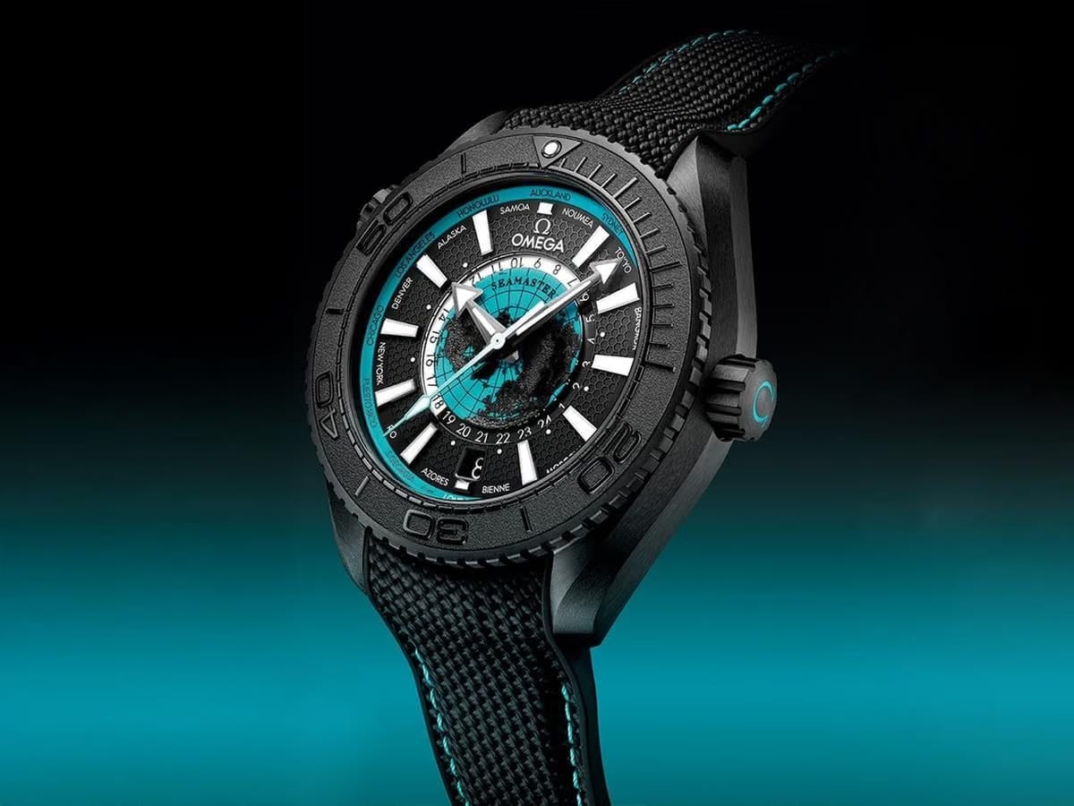 Omega Seamaster Planet Ocean Worldtimer600m Master 45mm 215.92.46.22.01.006