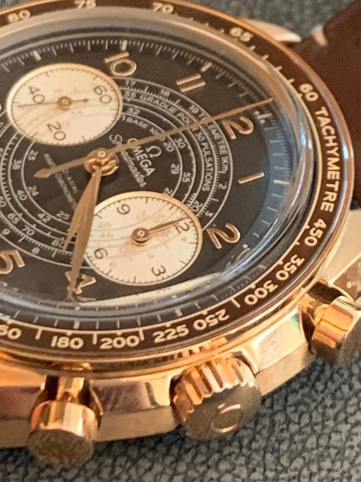 Omega Speedmaster Chronoscope Master Chronoscope Bronze Gold