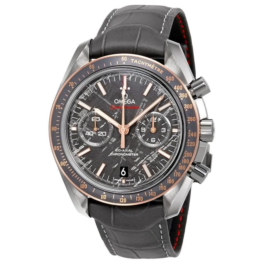Omega Speedmaster Meteorite Speedmaster Moonwatch Grey dial 44.25mm 311.63.44.51.99.001 Croc strap