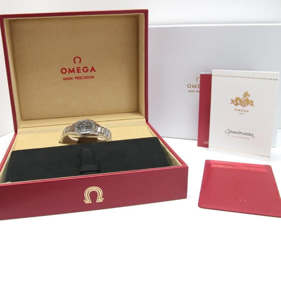Omega Speedmaster Trilogy 1957 Vintage RE-EDITION - NEW Plastic Bonded - VERY RARE