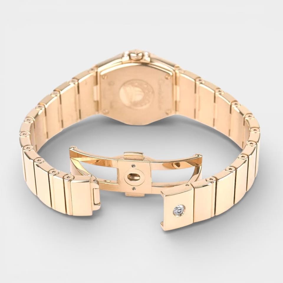 Omega Constellation Quartz Red gold / 24 mm / Box&Papers / 123.55.24.60.55.013