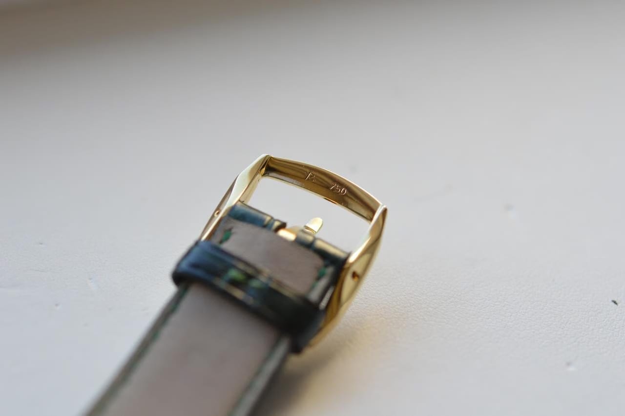 Omega Louis Brandt Chronograph Automatic 18 K Yellow Gold Full Set NOS