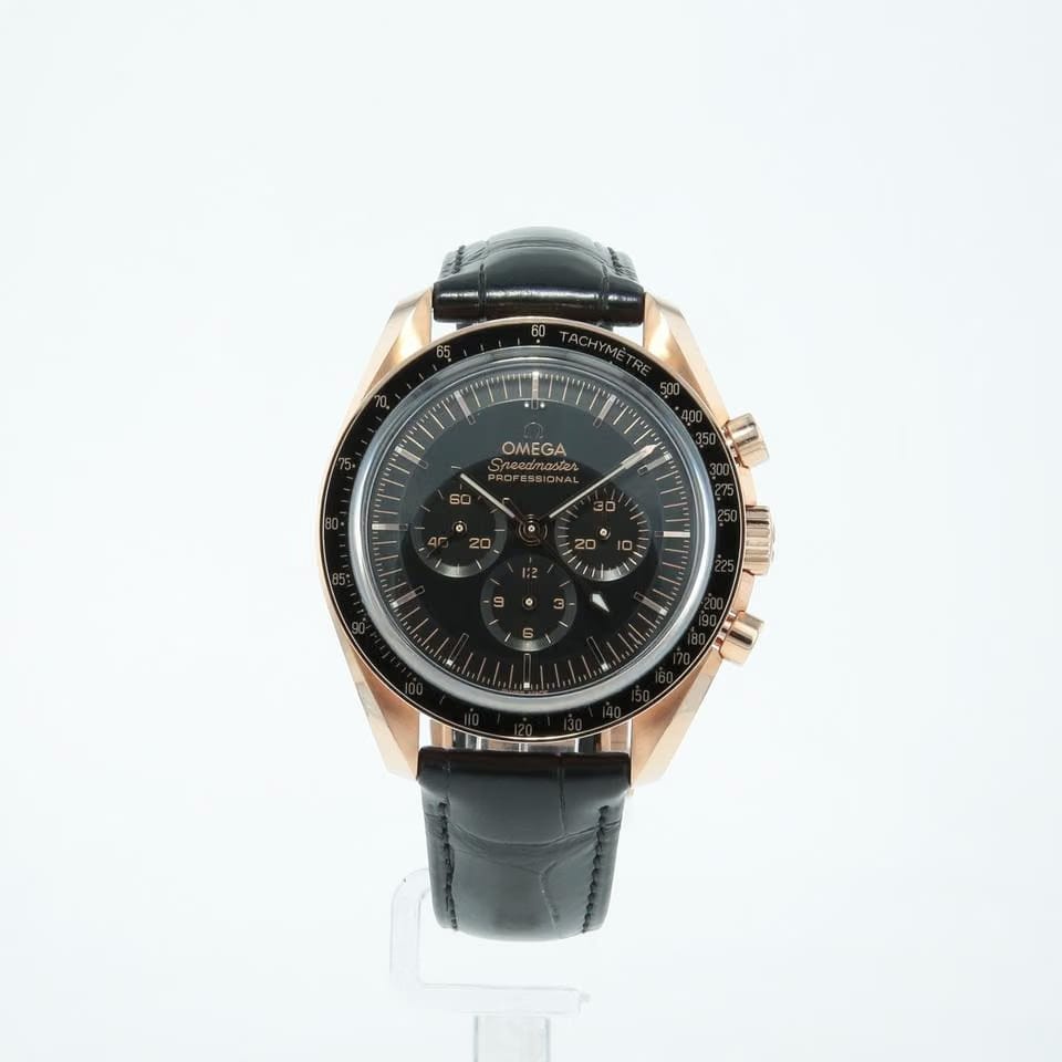 Omega Speedmaster Professional Moonwatch Co-Axial Master Chronometer | 310.63.42.50.01.001 | Box & Papers | 99% | NEW | Rose Gold