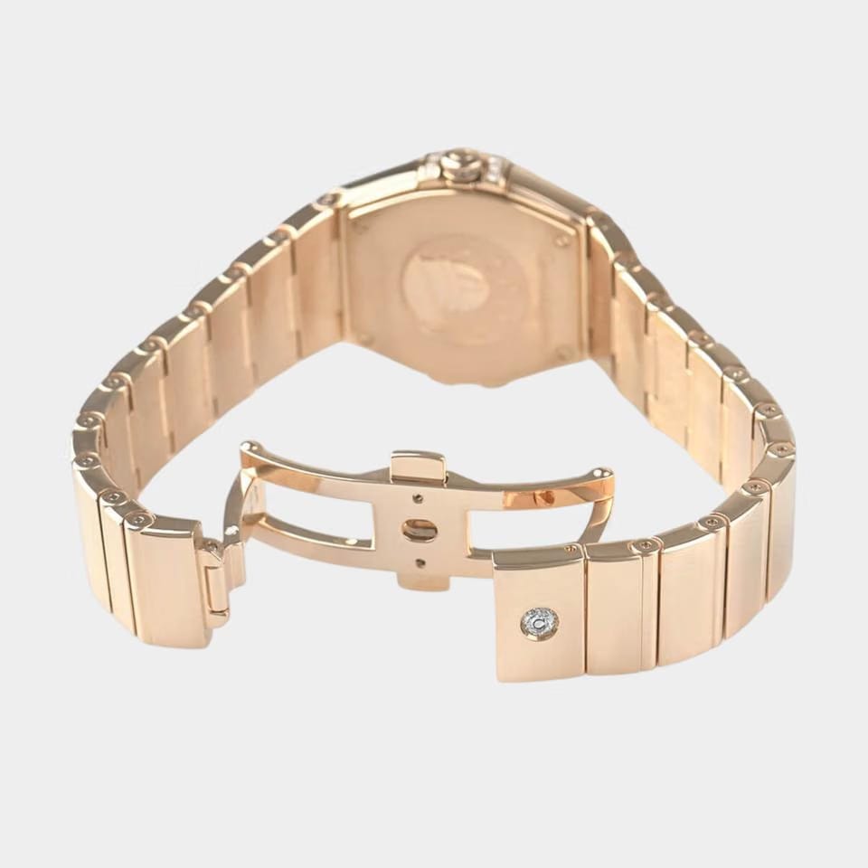 Omega Constellation Quartz Red gold / 27 mm / Box&Papers / 123.55.27.60.55.013