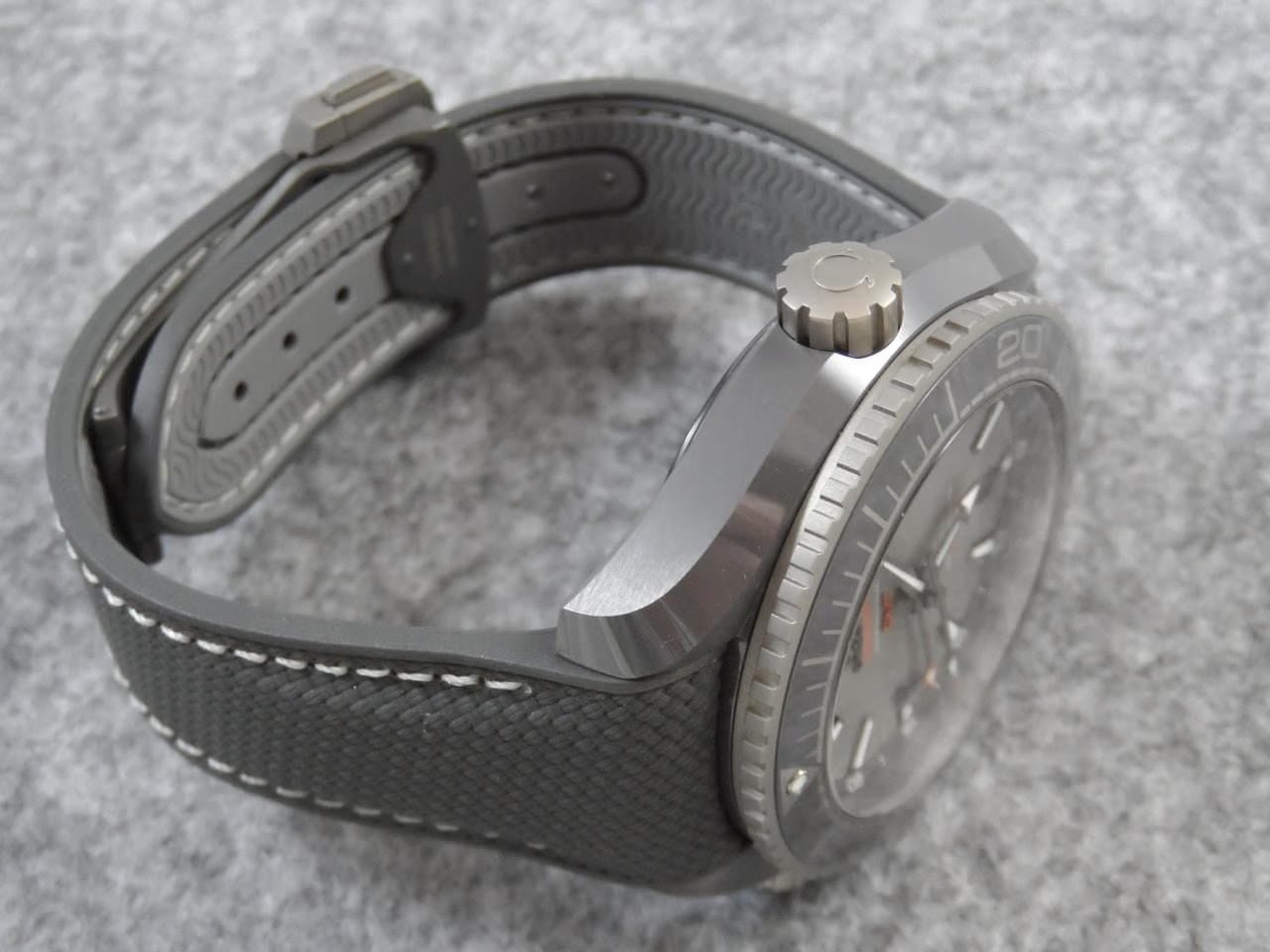 Omega Seamaster Planet Ocean600m DARK GREY Full Sett