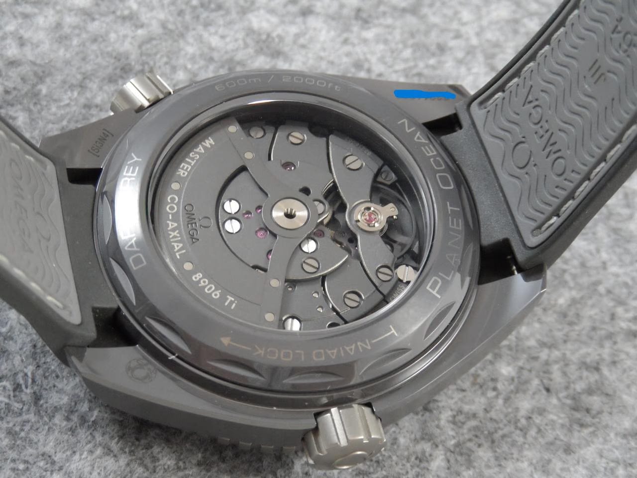 Omega Seamaster Planet Ocean600m DARK GREY Full Sett