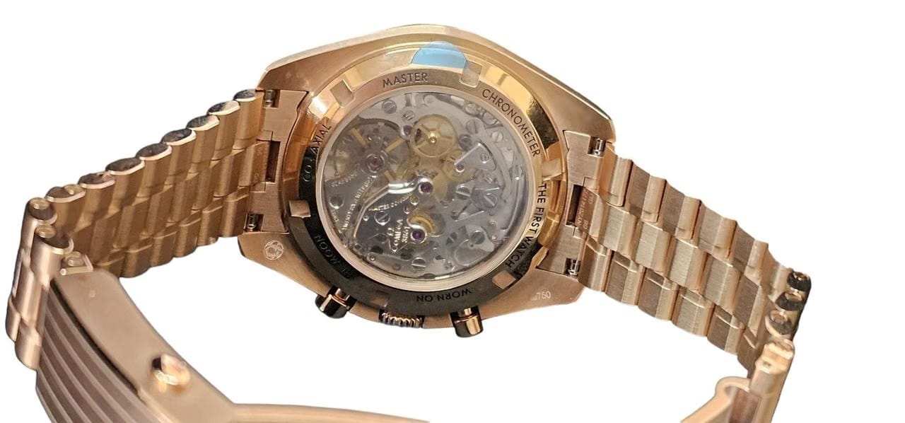 Omega Speedmaster Professional Moonwatch18 K Sedna Gold Moonwatch Co-Axial Master Chronometer