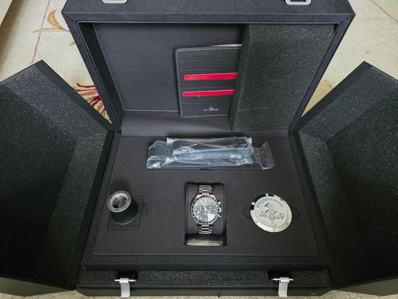 Omega Speedmaster"Ed White" Set complet Mint (Unworned)
