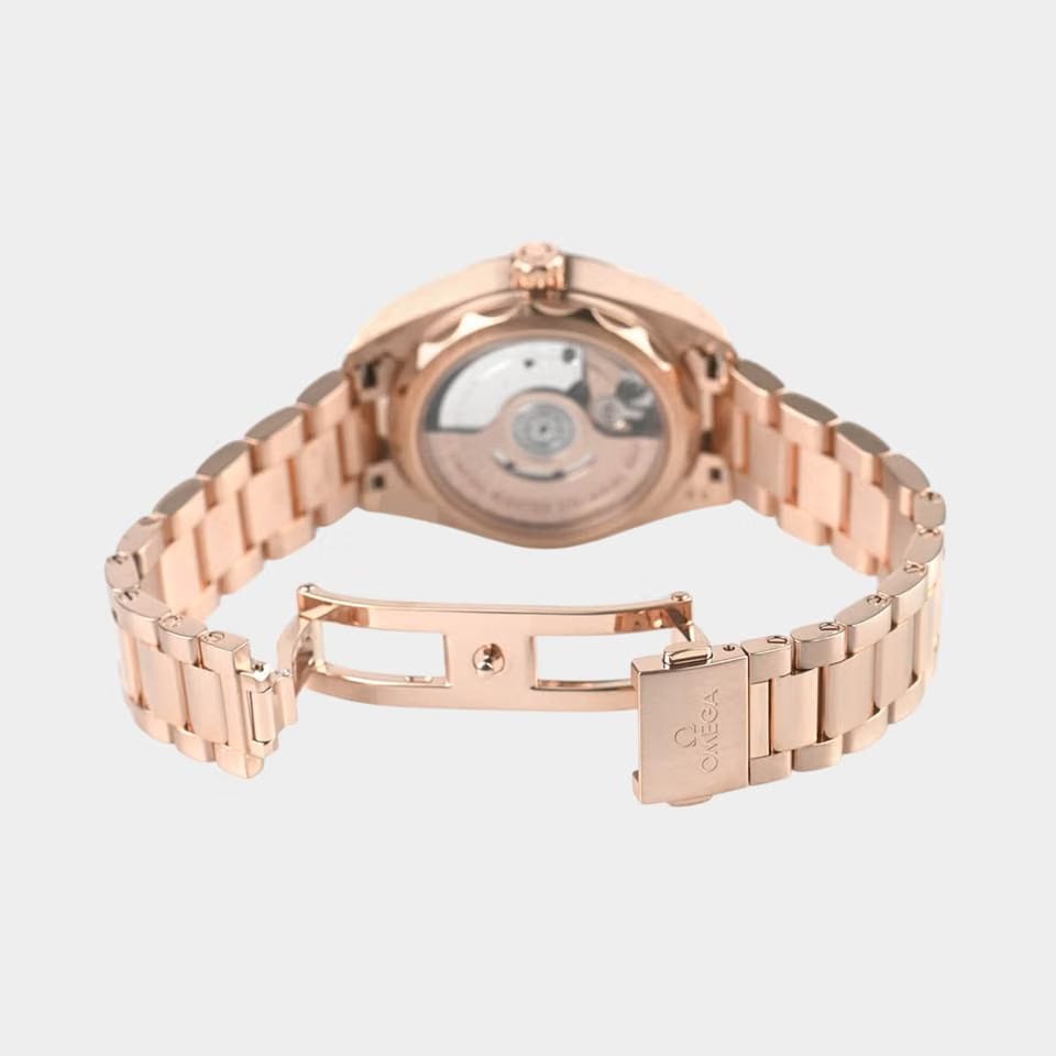 Omega Seamaster Aqua Terra Diamonds / Sedna gold / 34 mm / 220.55.34.20.99.006
