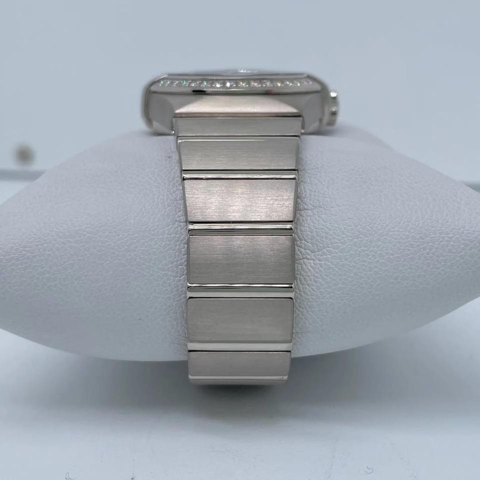 Omega Constellation Ladies18 K White Gold Black Dial Ladies Watch 123.55.31.20.51.001