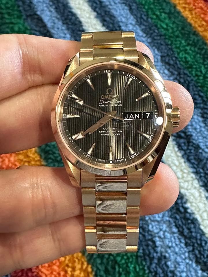 Omega Seamaster Aqua Terra Annual Calendar
