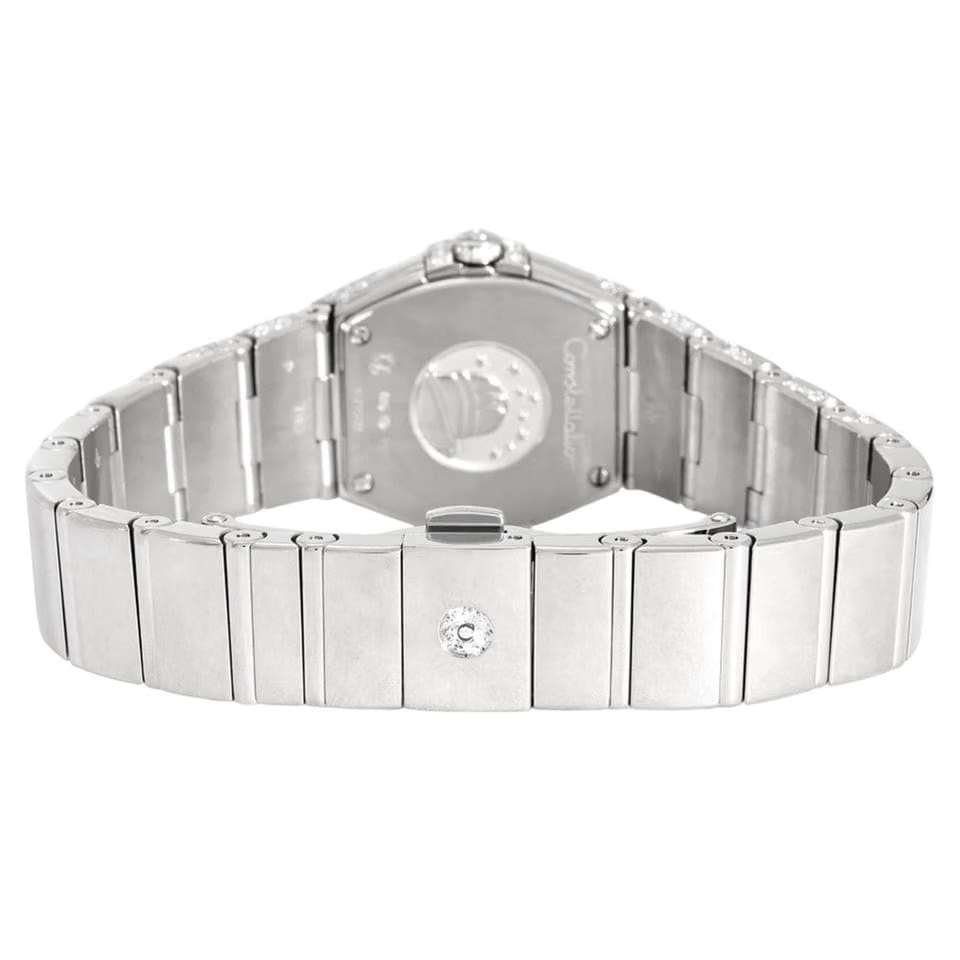 Omega Constellation Quartz123.55.24.60.55.012 Quartz White Gold New