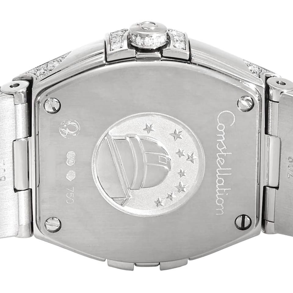 Omega Constellation Quartz123.55.24.60.55.012 Quartz White Gold New